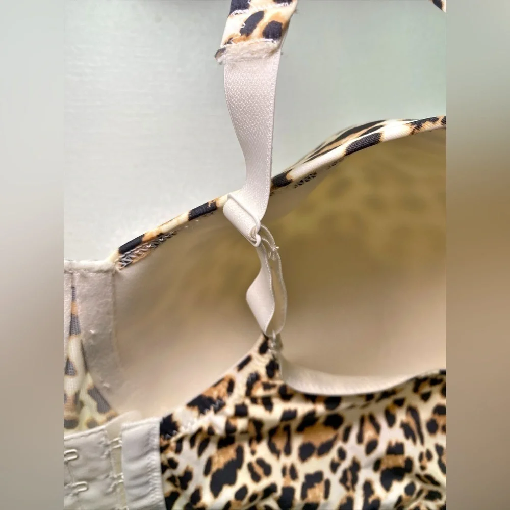 Leading Lady Cheetah Print Wireless Bra